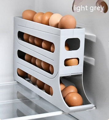 light gray egg dispenser