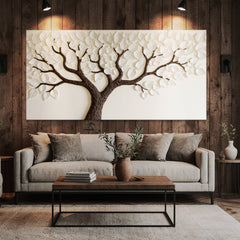 Ivory Canopy Tree Wall Art