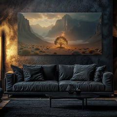 Burning Bush - Faith Wall Art XII