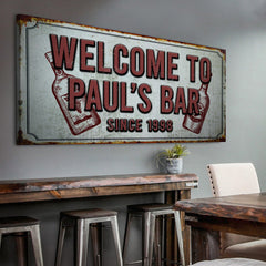 Bar Sign III