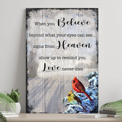 Signs From Heaven That Love Never Dies Sign II