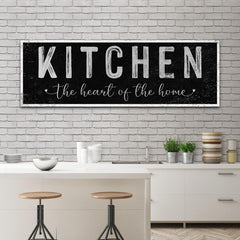 Kitchen Is The Heart Of The Home Sign III