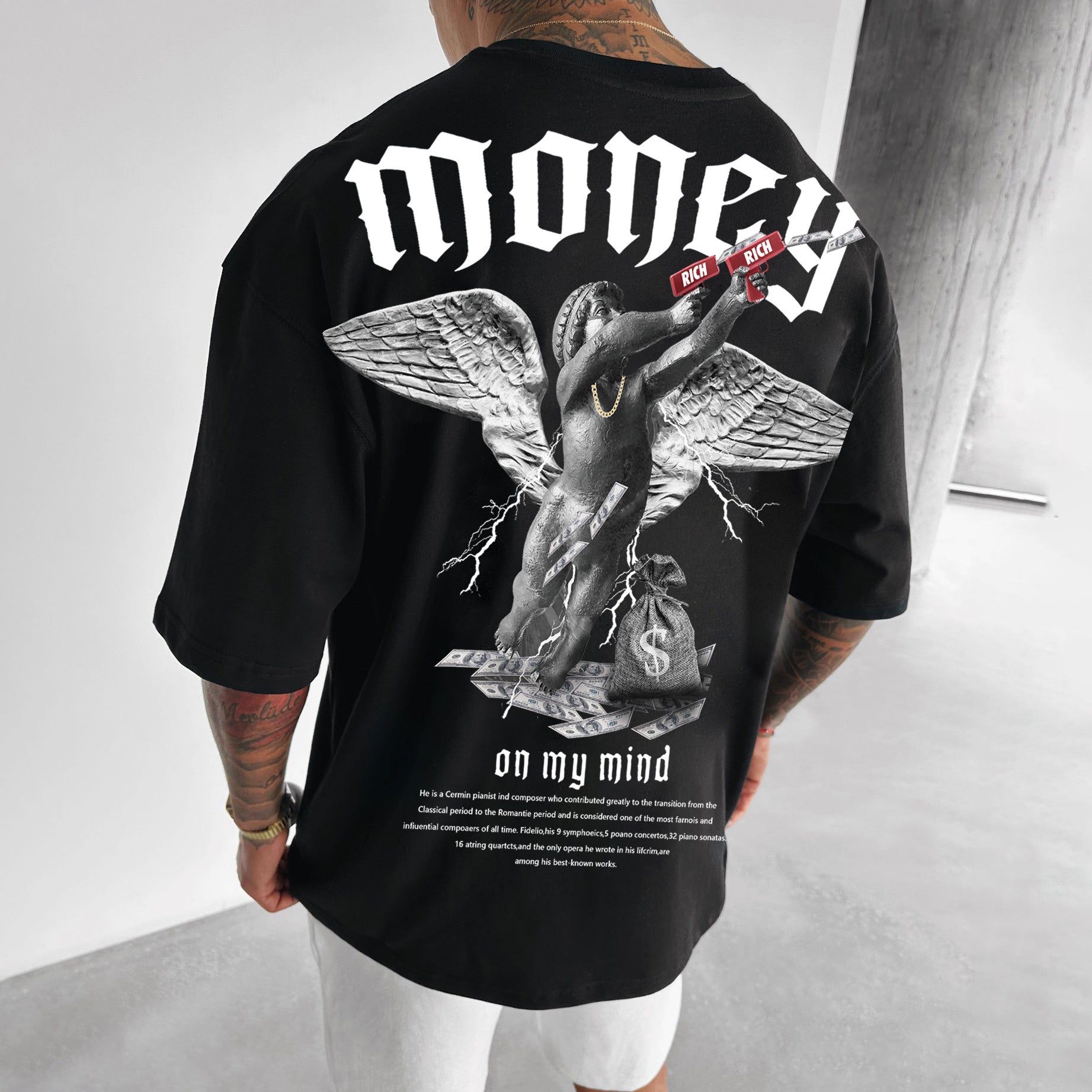 Money On My Mind Angel T-Shirt