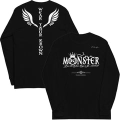 Monster Mode Long Sleeve T-Shirt - Army Green / Small - Long Sleeve Tee