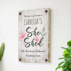She Shed Sign IV