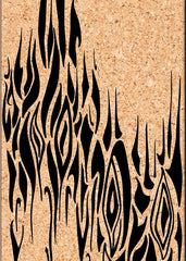 Soul Fire Cork Yoga Mat - No Color - Yoga Mat - Hand Painted