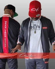 Red Label Designer Onassis Krown Tracksuit in Gray - Gray / Small - Tracksuit