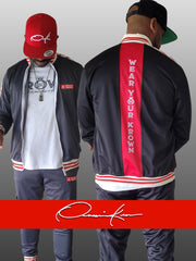 Red Label Designer Onassis Krown Tracksuit in Black - Black / Small - Tracksuit