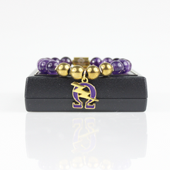 Omega Lightning Bolt Bead Bracelet - 4.5 in - Bracelet