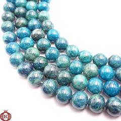 Apatite Beads Smooth Round - 4mm - Beads
