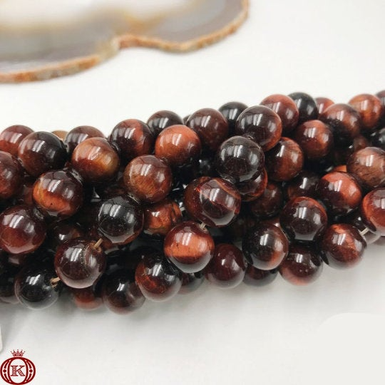 discount red tiger eye gemstone beads