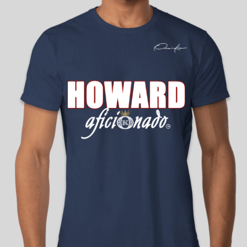 howard university aficionado t-shirt
