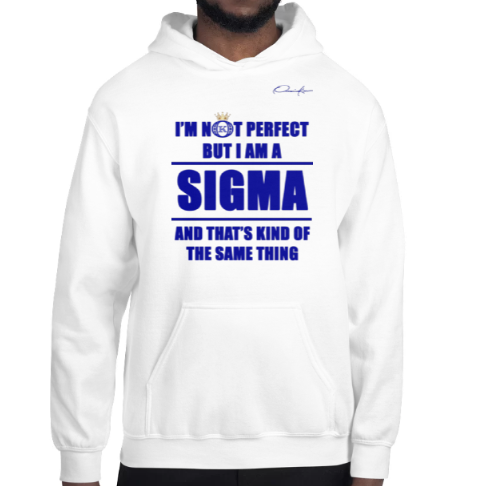 i'm not perfect but i am a phi beta sigma hoodie white