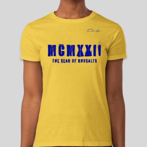 sigma gamma rho MCMXXII 1922 t-shirt gold