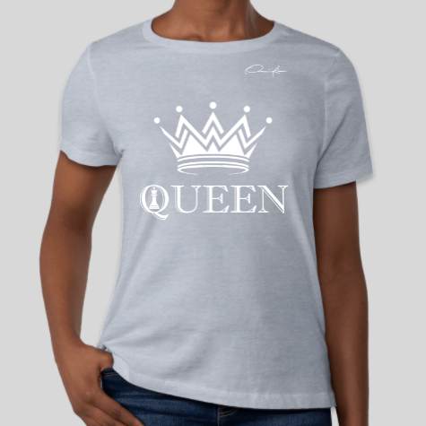 queen t-shirt carolina blue