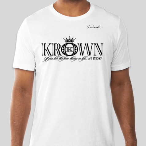 streetwear king t-shirt white