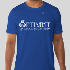 Optimist Clothing T-Shirt - Royal Blue / Small - T-Shirt