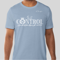 Self-Control T-Shirt - Carolina Blue / Small - T-Shirt