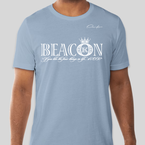 carolina blue beacon t-shirt