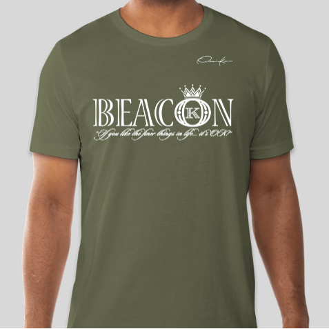 army green beacon t-shirt