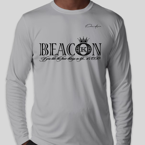gray beacon long sleeve shirt