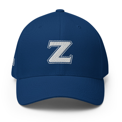 zeta phi beta royal blue greek letter cap