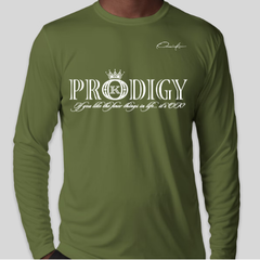 Prodigy Long Sleeve T-Shirt - Army Green / Small - Long Sleeve Tee