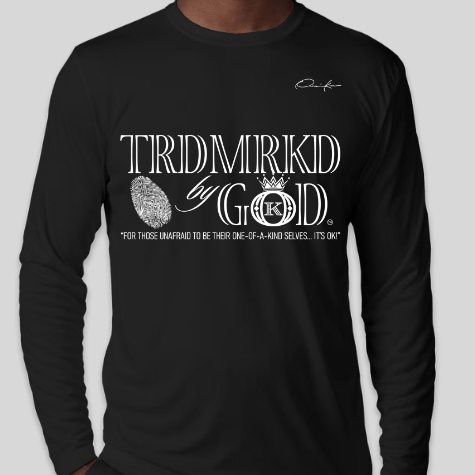trademarked by god long sleeve black