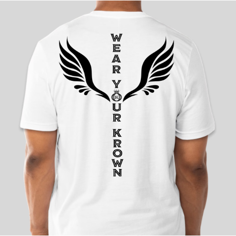 angelic protection shirt white
