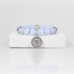 Vishuddha Chakra Bead Bracelet - 4.5 in - Bracelet