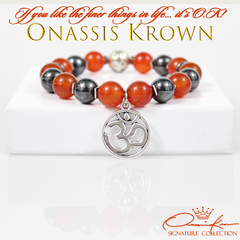 OM Bead Bracelet - 4.5 in - Bracelet