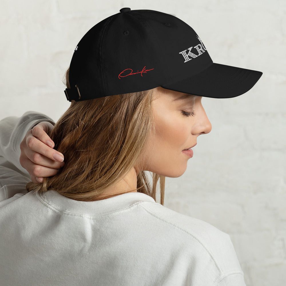 women's black signature baseball cap