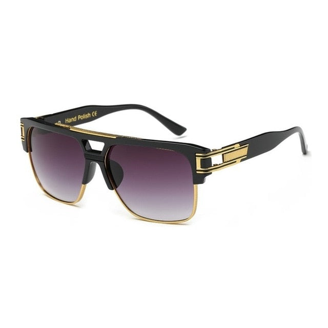 broad frame luxury sunglasses