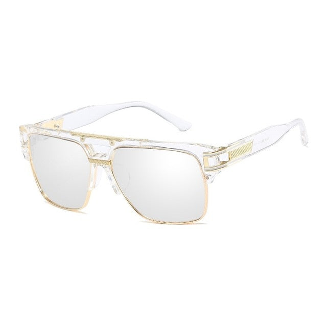 clear designer frame sunglasses