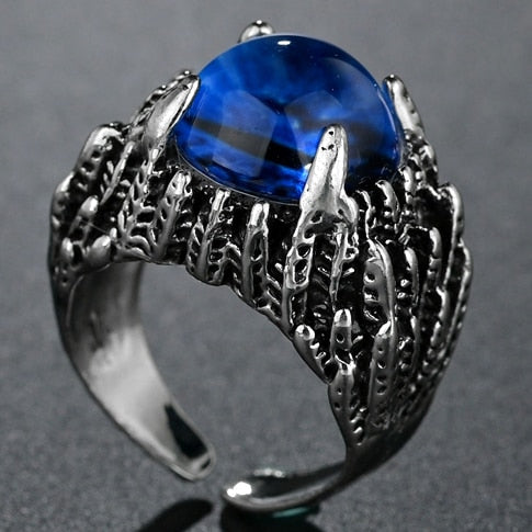 blue eye orb ring