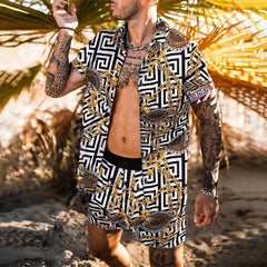 Royal Sire Hawaiian Floral Short Sets - C1 / M - sets