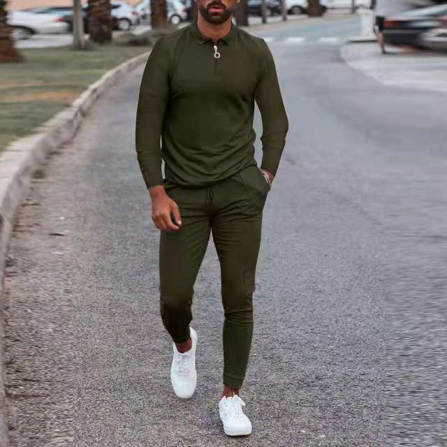 army green tracksuit