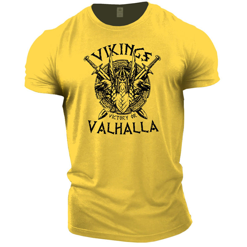 Vikings Valhalla T-Shirt Yellow