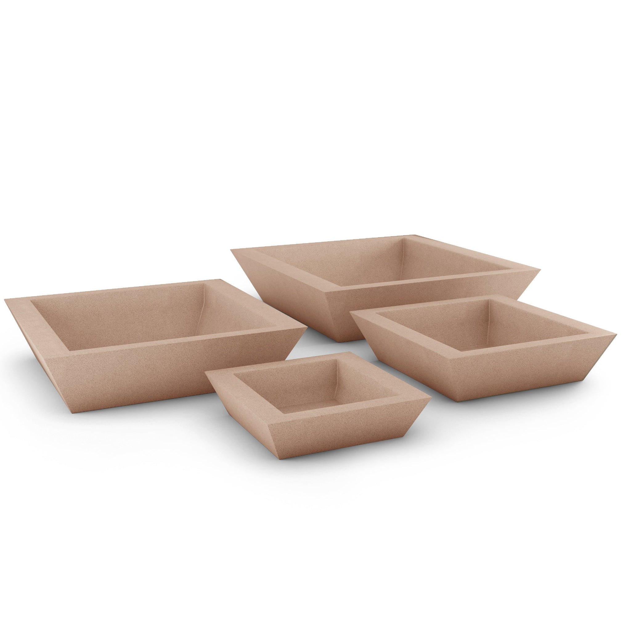 Newport Large Outdoor Shallow Planter