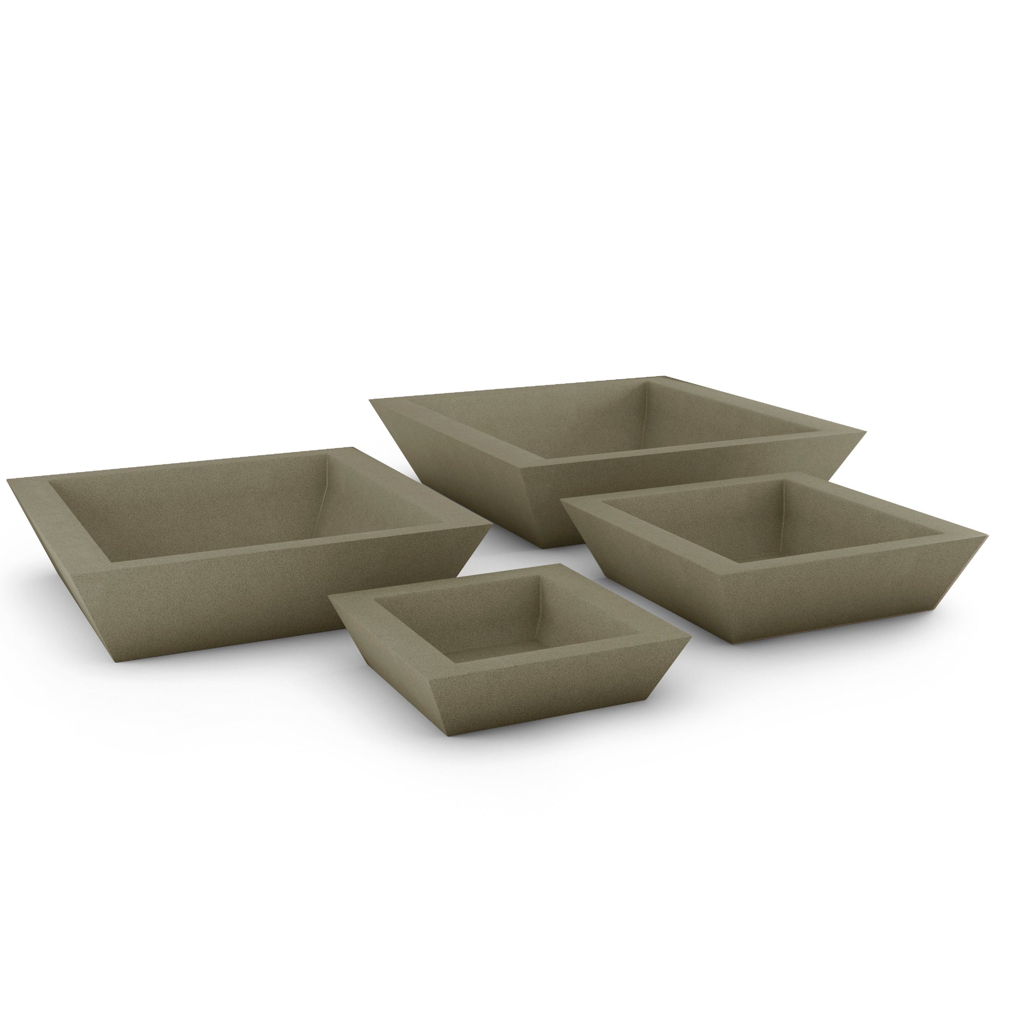 Newport Large Outdoor Shallow Planter