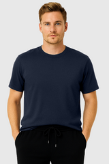 Everyday Bamboo T-Shirt Men - Navy - S / Navy -