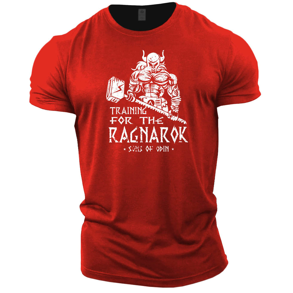Training for the Ragnarok T-Shirt Red