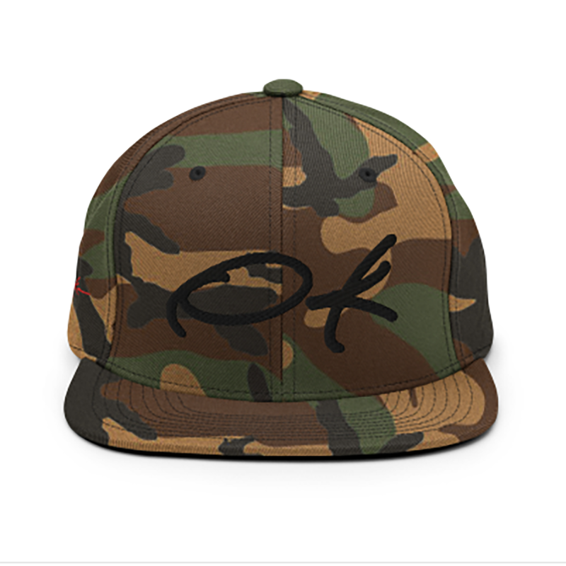 designer baseball cap camouflage