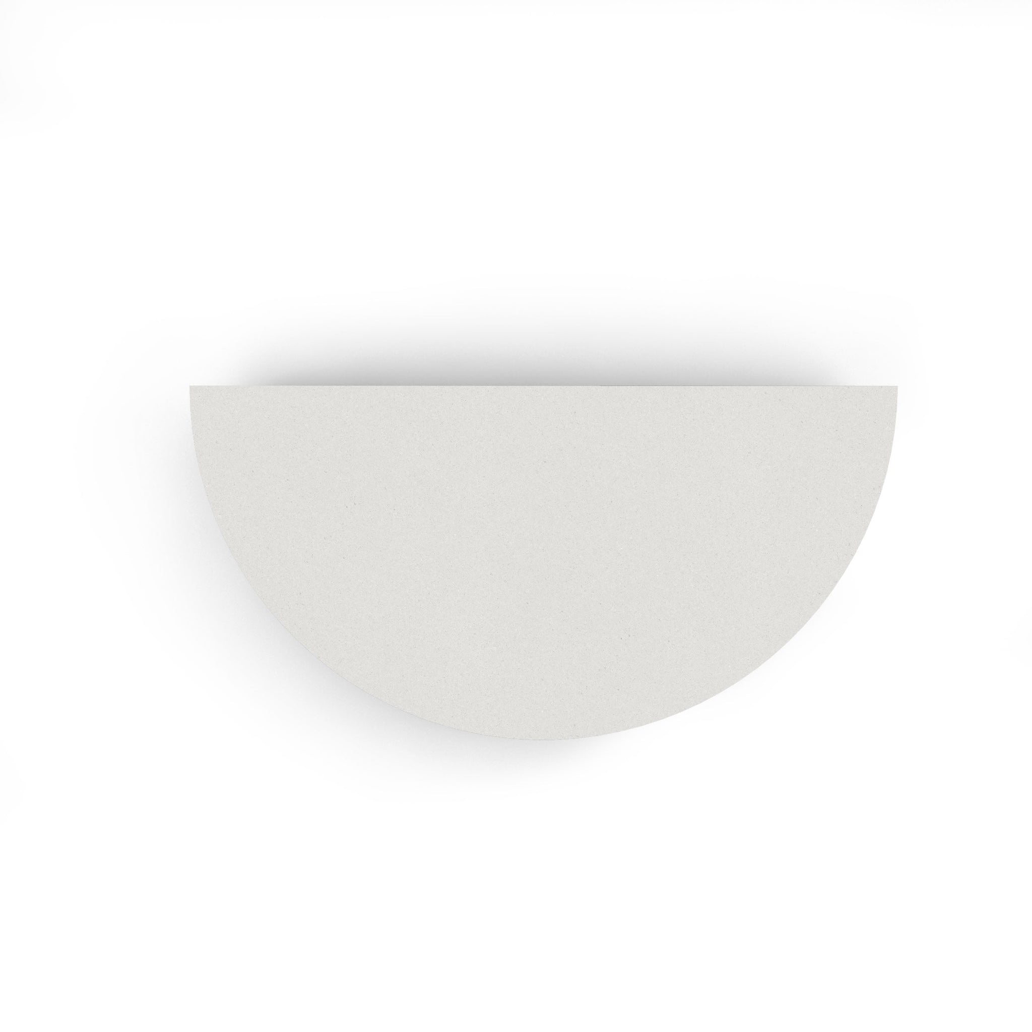 Concrete Coffee Table - 54" Half Circle