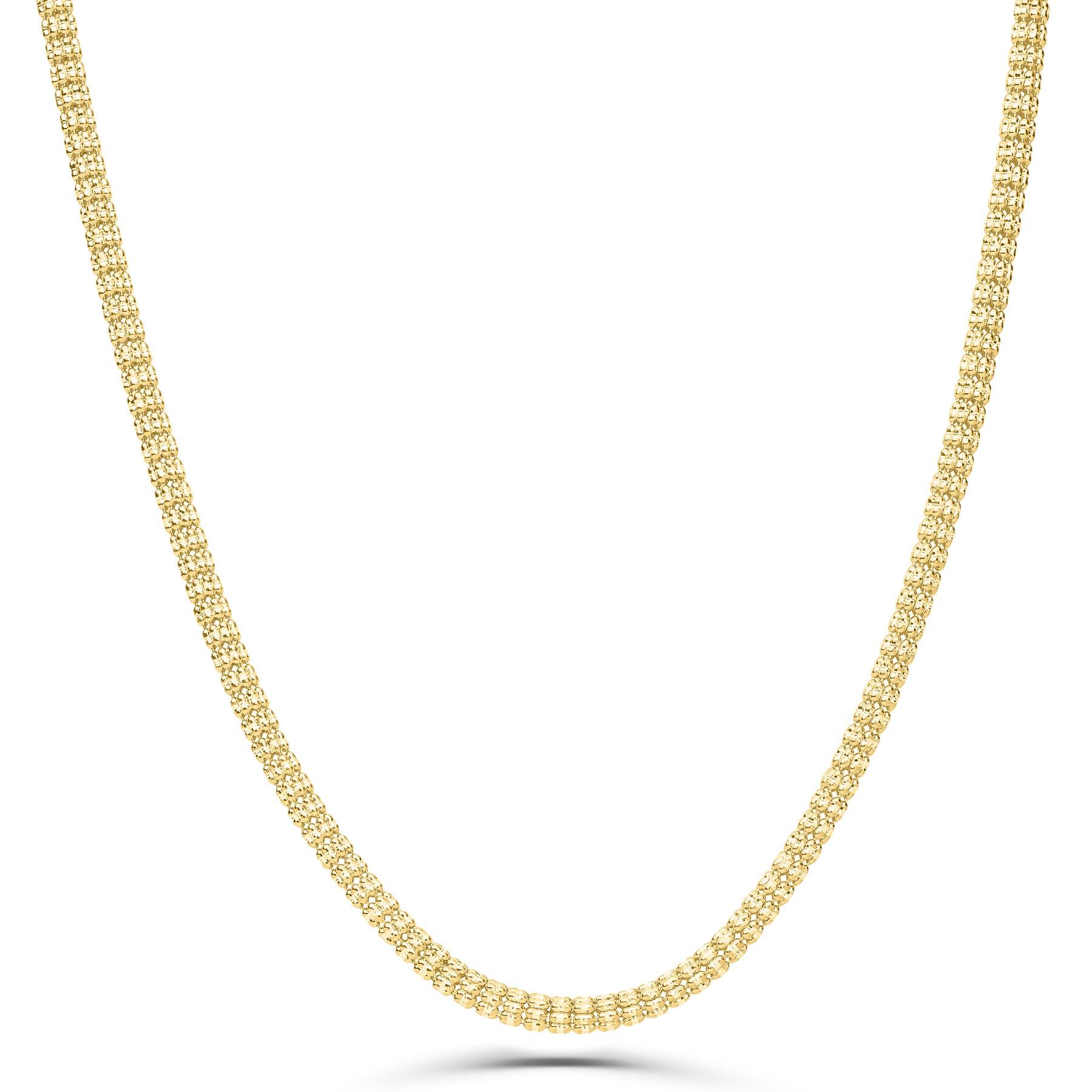 10K Yellow Gold Ice Chain: Get Yours Today!