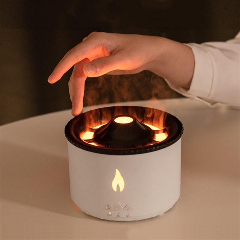 ambient light essential oil humidifier