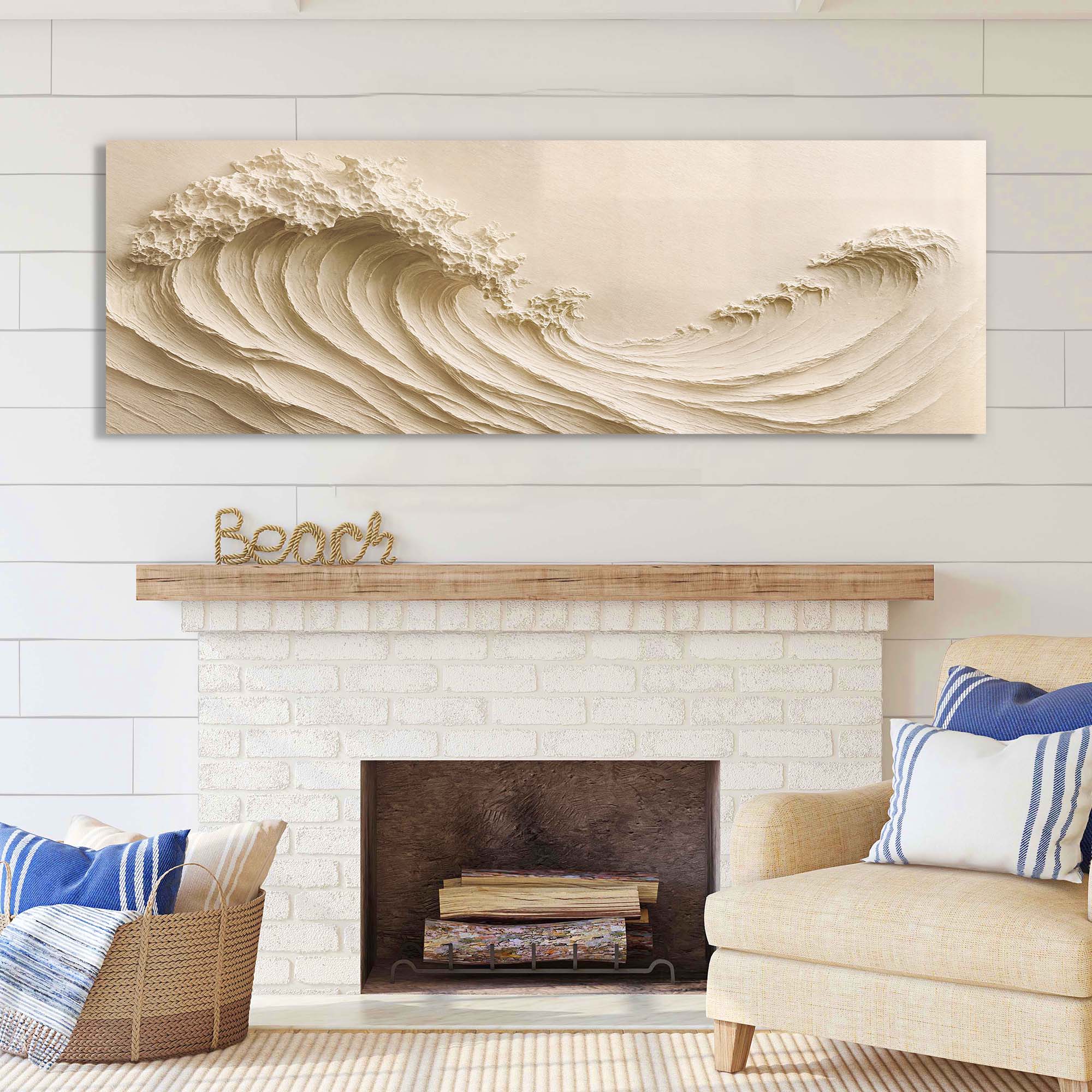 Ocean Wave Seascape Wall Art II – Onassis Krown