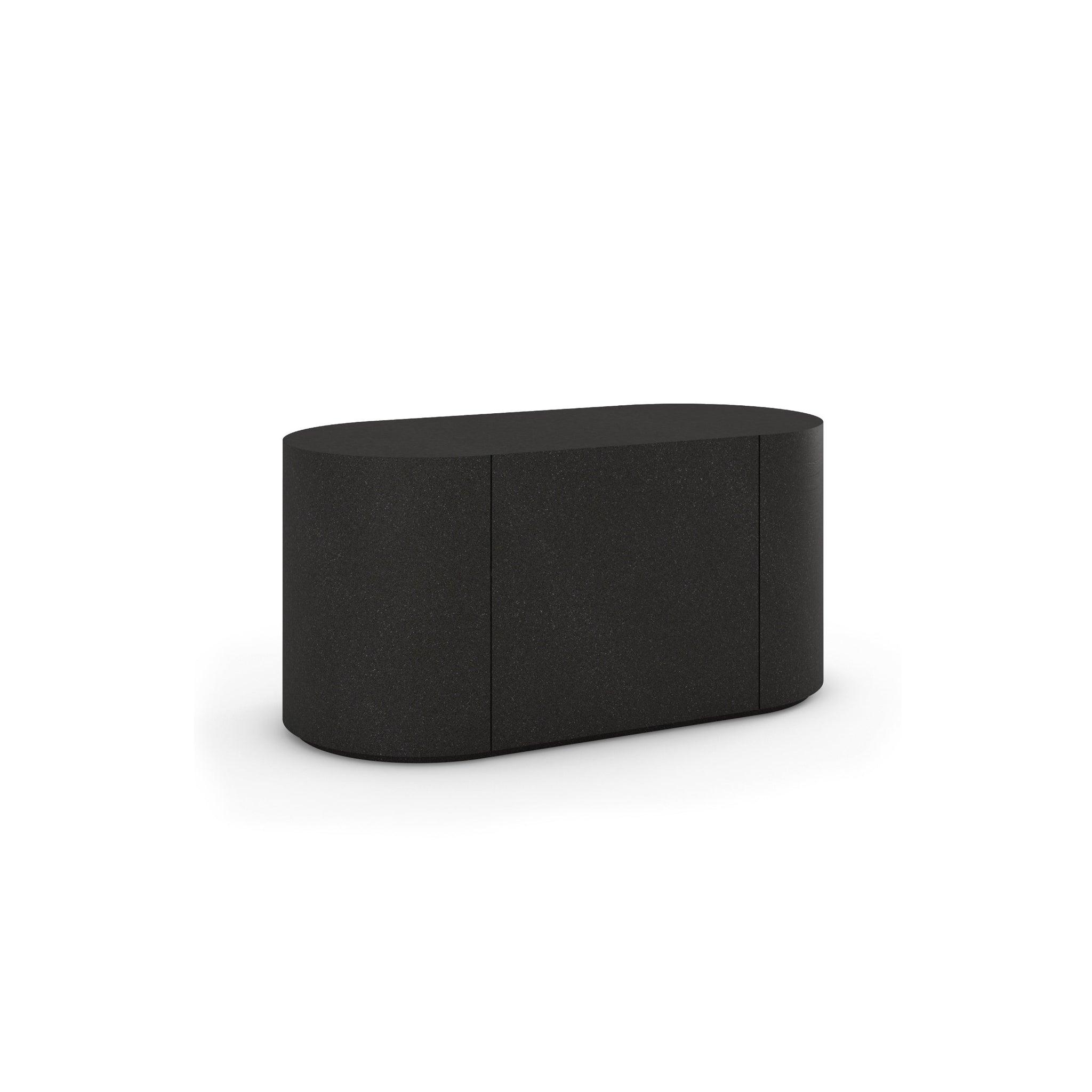 Concrete Coffee Table - 50" x 24" Oval