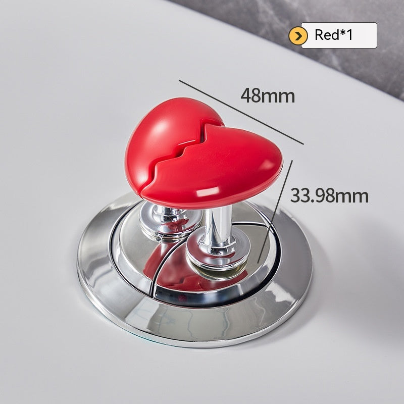 Heart-shaped Toilet Flushing Handles