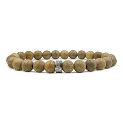 Cascade - Ashbark - S/M - Beaded Bracelet